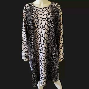 MICHAEL KORS New with Tag Women’s Plus Size 3X Animal Print Sheath Dress